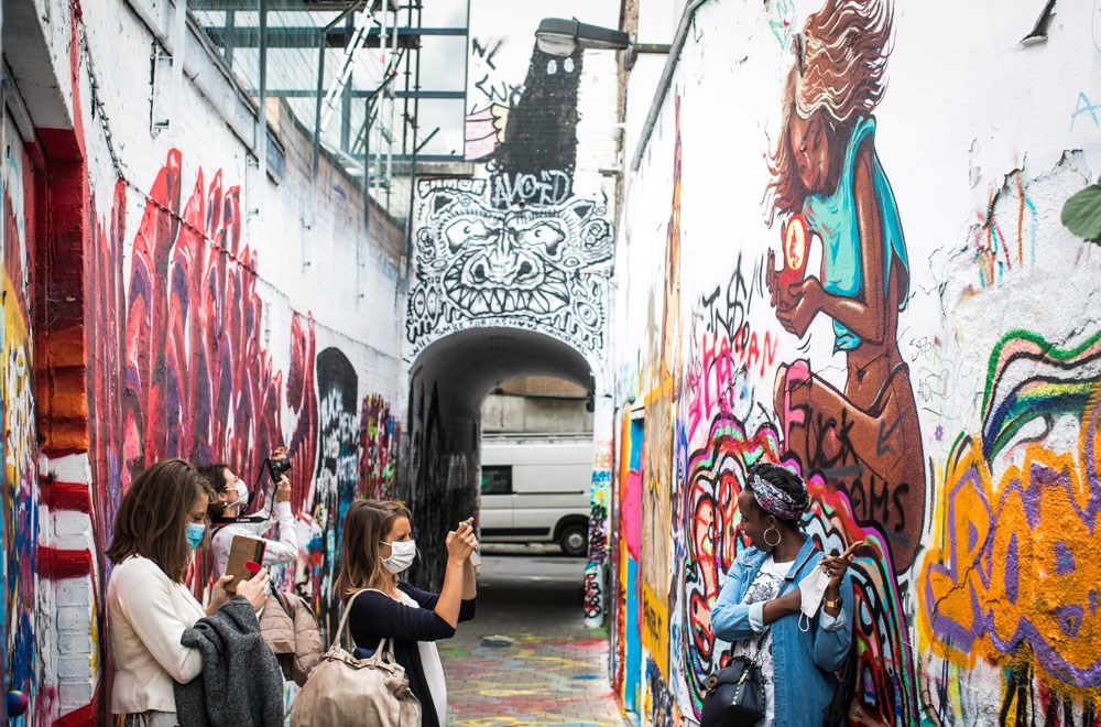 Streetart in Gent. Foto: Visit Gent Streetart in Gent. Foto: Visit Gent
